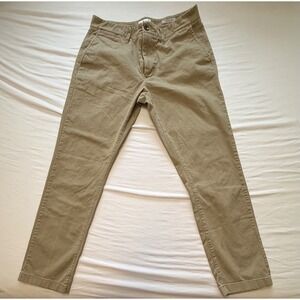 GOODFELLOW & CO Khaki slim fit china pants men's 33x32